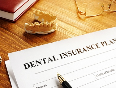 Dental insurance paperwork